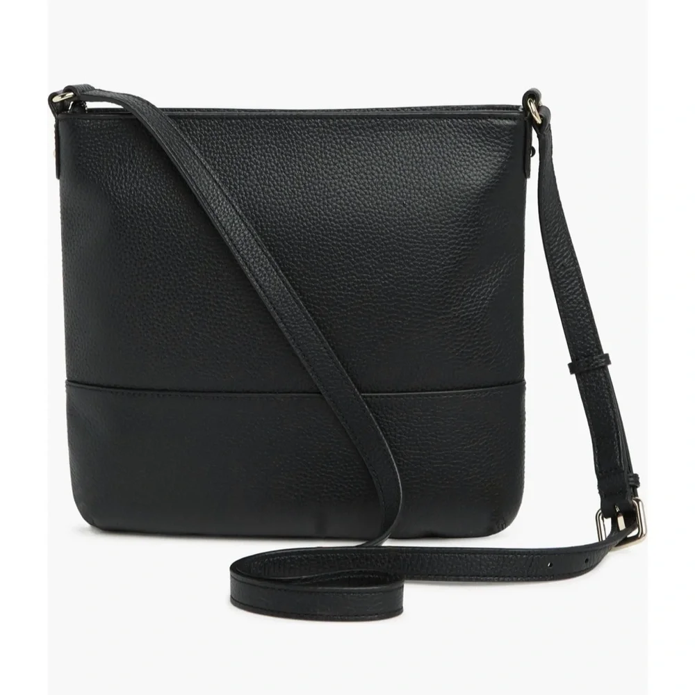Kate Spade Southport Ave Cora Crossbody Black Bag w/Adjustable Strap NWT